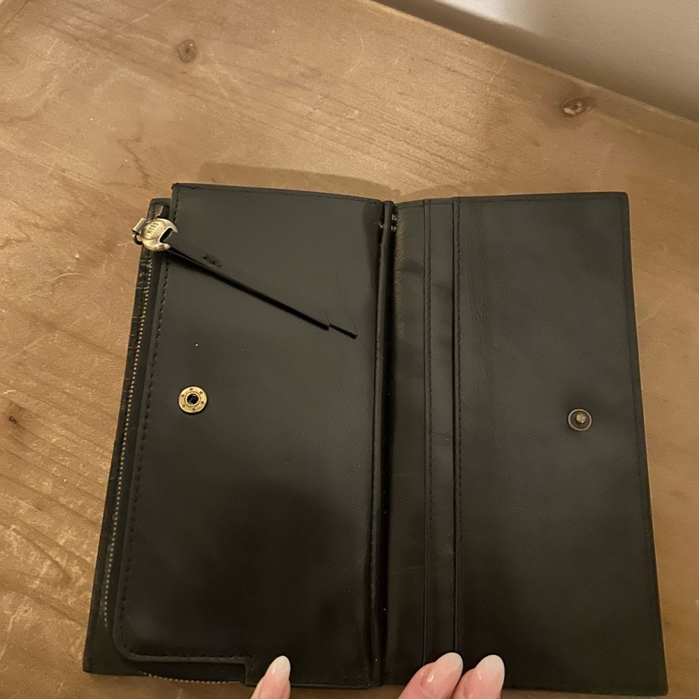 HOBO Black Leather Card & Key Holder - Picture 3 of 5